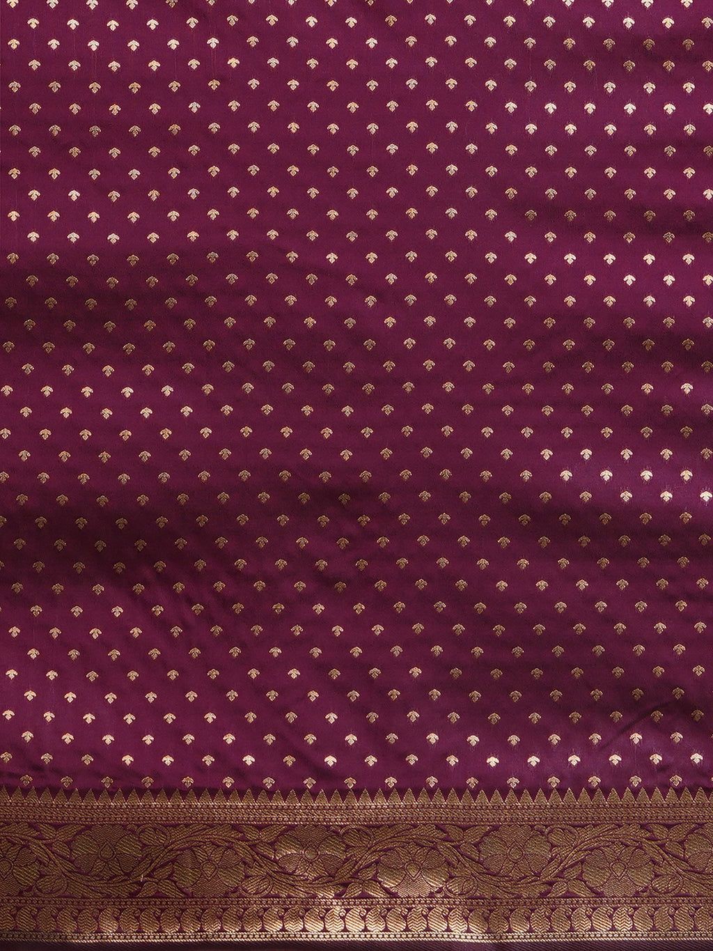 silk blend magenta wovendesign designer saree with blouse piece 14pakhi1507