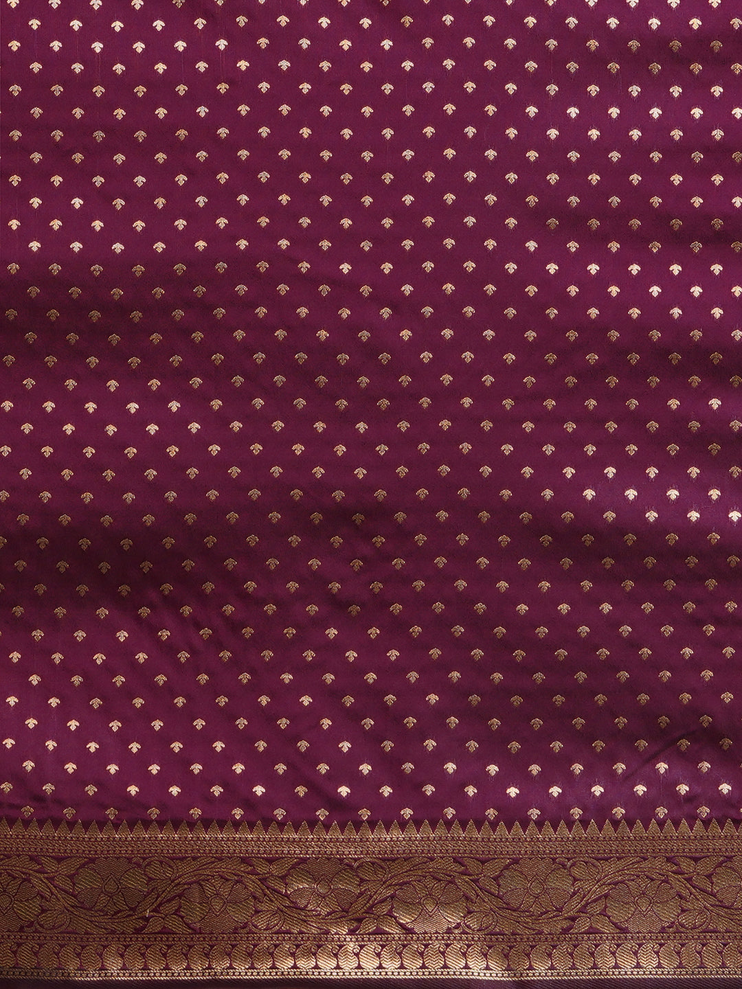 silk blend magenta wovendesign designer saree with blouse piece 14pakhi1507