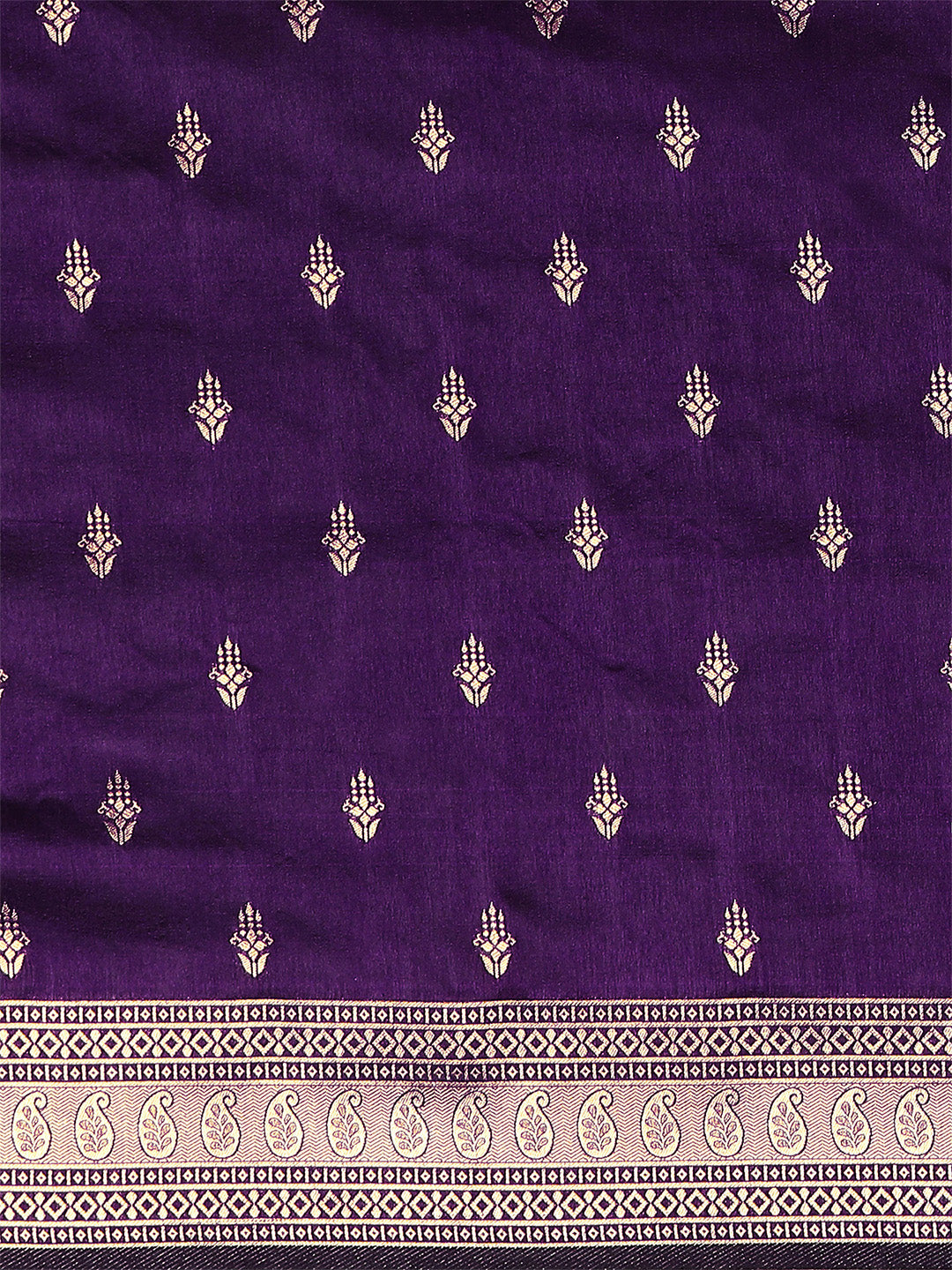 silk blend purple wovendesign designer saree with blouse piece 2pakhi4103a